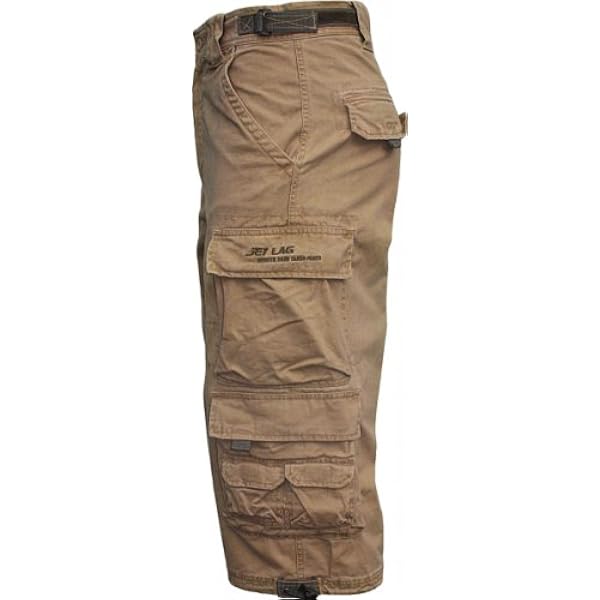 Jet Lag Cargo Shorts 3/4 broek model 007 A Short lange wijde pijpen