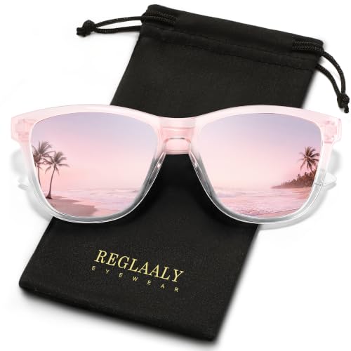 Image of Polarized Retro Trendy Sunglasses Womens Mens UV Protection Shades
