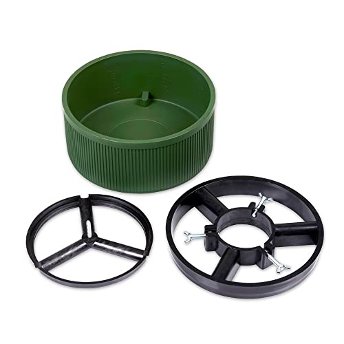 Base piedistallo Supporto Stand sotto Albero di Natale Vaso Piccolo Verde per Interni ed Esterni