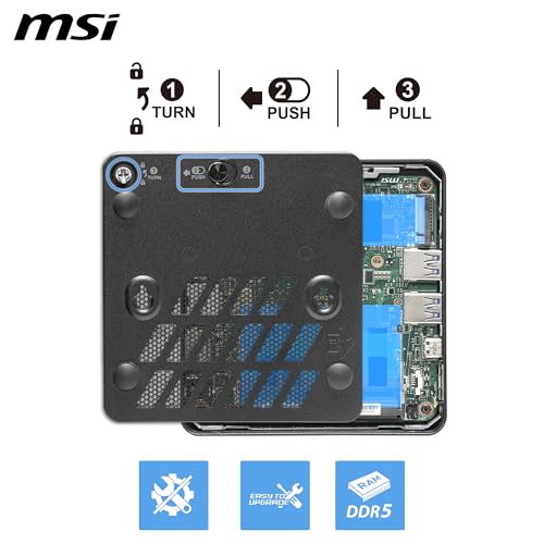 Image of Cubi NUC AI+ Desktop, Intel Core 5-322, 16GB Memory, 1TB SSD, WiFi 7, Win 11 Pro NextGen Premium, Copilot+ PC, 3 Year Advance Replacement (3MG-021US)