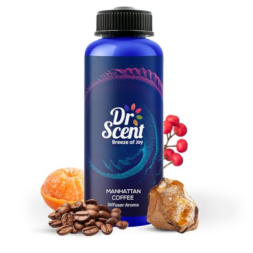Dr Scent Breeze of Joy MANHATTAN COFFEE Aroma Oil Diffuser | Made in the UK | For Home, Office, Hotel & SPA 500ml
