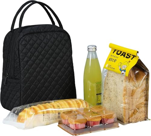 Image of Lunch Bag (Large) | Quilted Design, Dual Handles