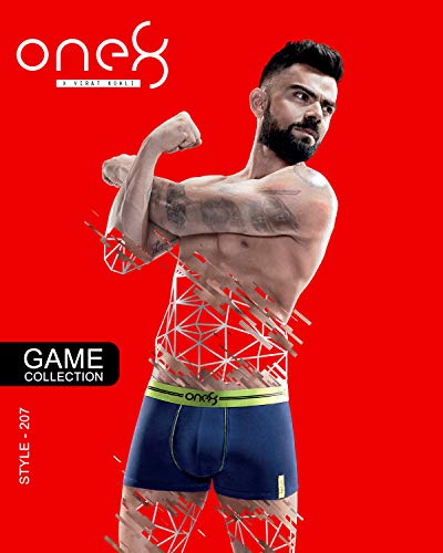Image of ONE8 Men's Cotton Modern Solid Stretch Trunk