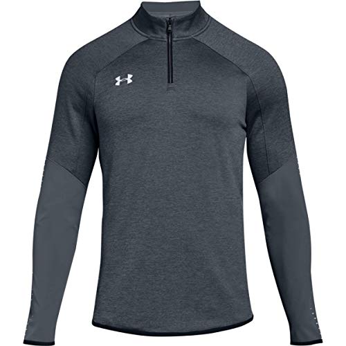 Under Armour Men's UA Qualifier Hybrid 1/4 Zip Long Sleeve (Small, Stealth Gray)