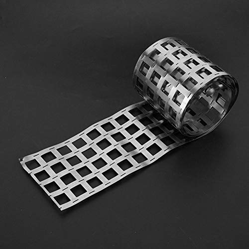 DEWIN Pure Nickel Strip 99.6% Nickel, 1M 0.15 mm Soldering Tabs for High Capacity 18650 Lithium Battery Pack, Li-Po, NiMh and NiCd Battery Pack and Spot Welding