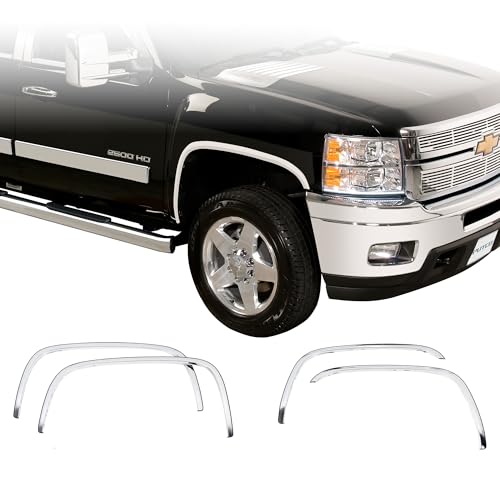 Putco Stainless Steel Fender Trim Kit - Fits Chevy Silverado 2007-2014