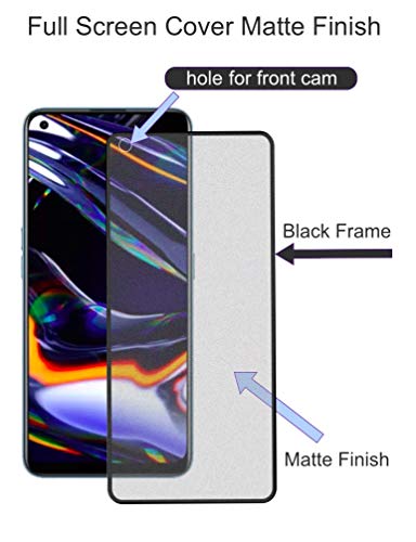 Image of FAD-E Matte Tempered Glass Screen Protector Guard for Realme 9 Pro 5G (Matte Transparent)