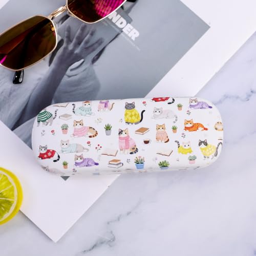 Image of PERFECTSIGHT Hard Shell Eyeglasses Case, Kawaii Protective Glasses Case for Kids, Cute Eyeglass Case for Women Men Girls