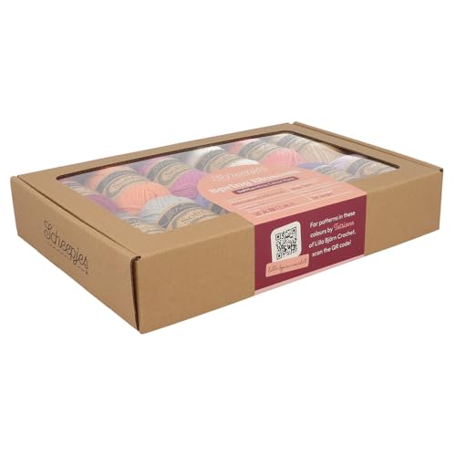 Image of Scheepjes Softfun Color Pack, 12 x 20g, Spring Blossom, Cotton /Acrylic