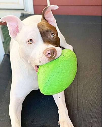 Jolly Dog Football 8-Green Apple, (Model: JF08 GR), for All Breed Sizes - Thumbnail 2
