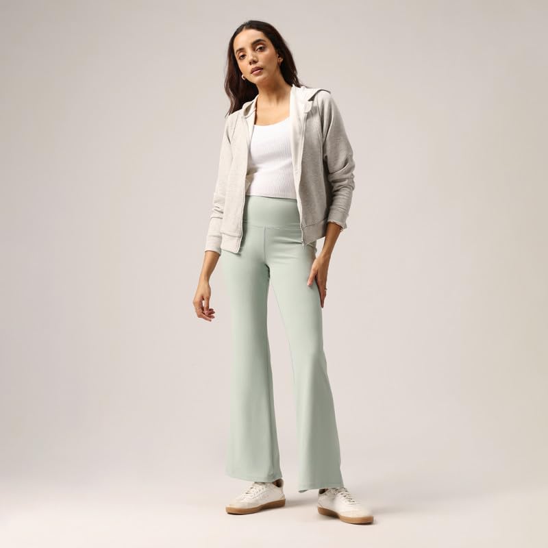 Image of BlissClub Ultimate Flare Pants Lite Tall for Women Above 5'5 ft