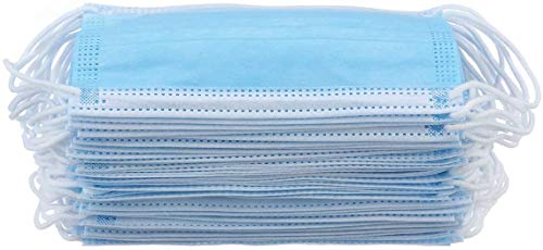 50 Pcs Disposable Face Cover 3 Layers (US Stock) - Thumbnail 3