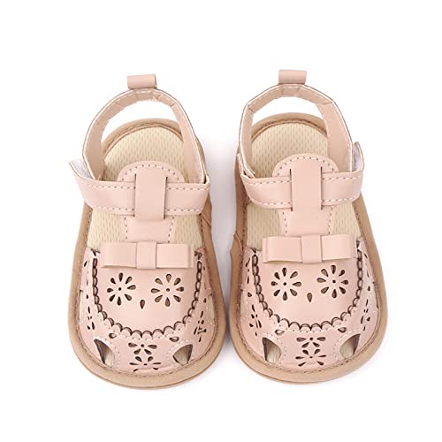Baby Shoes Summer Baby Boy Girl Shoes Toddler Flats Sandals Soft Rubber Sole Anti-Slip Hollowed Crib First Walker Shoes2