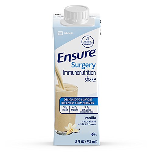 Ensure Surgery Immunonutrition Liquid Shake Bottle Vanilla 8 fl oz 24 Count
