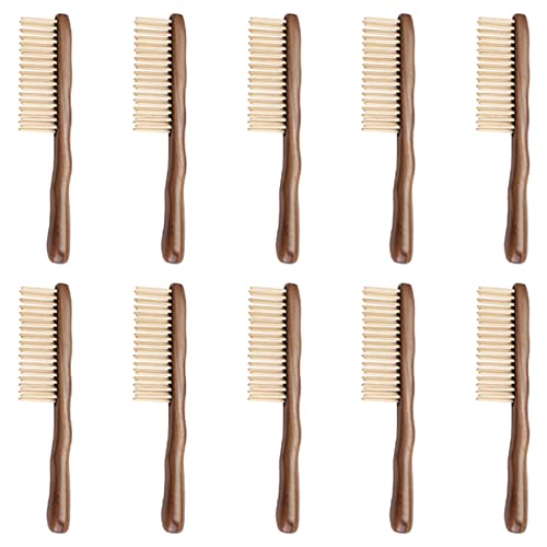 Peigne en bois naturel fait main, accessoire de coiffage noble et durable