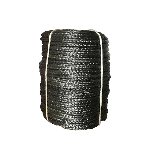Cable de cabrestante sintético de 3mm X 25m, Cuerda de Fibra UHMWPE, Cable de Remolque, Accesorios for Coche for 4X4/ATV/UTV/4WD/OFF-ROAD