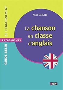 Book's Cover of La chanson dans la classe d'anglais