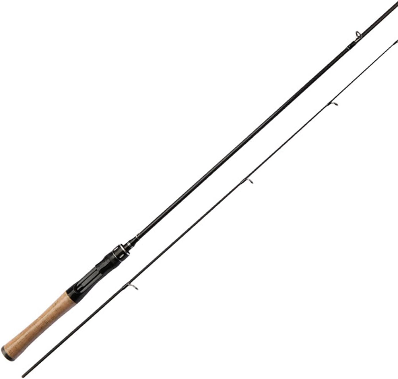 Menolana Travel Fishing Pole Fishing Rod Equipment Travel Saltwater Freshwater Boat Lure Pole 2 Sections Casting Rod Sturdy Powerful