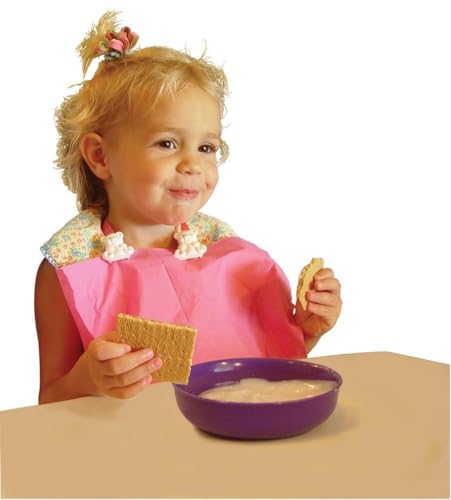 Baby Buddy Bib Clip, Newborn Must Have and Travel Essential, Turn Any Cloth, Towel, or Napkin into a Bib for Feeding or Teething, Red, 1 Pack - Made in USA2