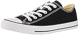 Converse Low TOP Black, Men 10.5/Women 12.5