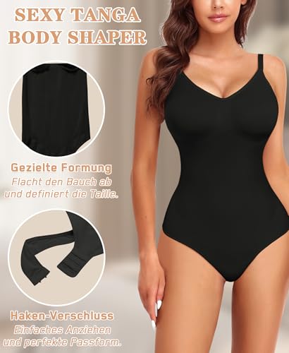 Werena Shapewear Damen Bauchweg Body Shaper in Tanga und Slip – Bild 3