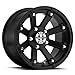 VIS-ATV 5x114.3 12" Inch 4 Wheels Rims 393 12x7 +2.5mm Black