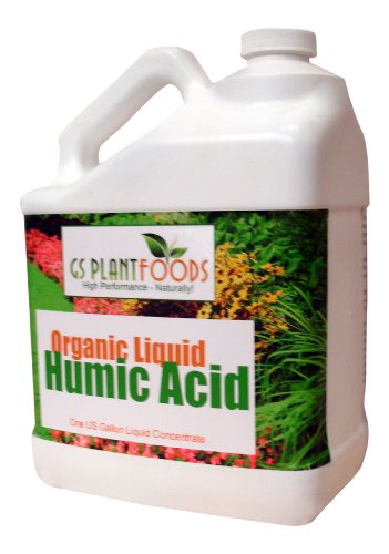 GS Plant Foods Organic Liquid Humic Acid 1 Gallon Concentrate