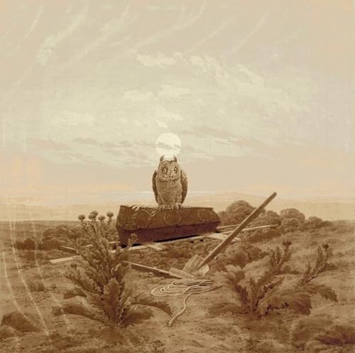 Cuadro de paisaje Caspar David Friedrich lienzo decorativo de 60x90cm