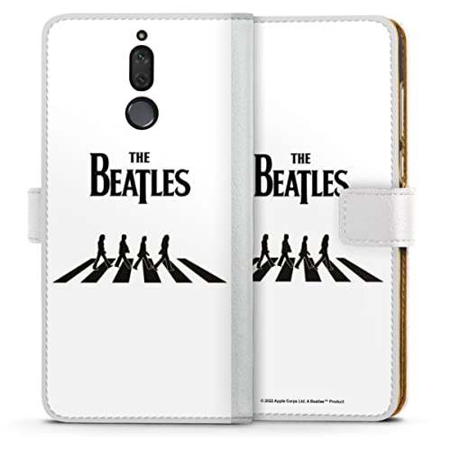 DeinDesign Etui Compatible avec Huawei Mate 10 Lite Etui Folio Etui magnetique The Beatles Abbey Road Musique - Les Beatles, Paul McCartney, John Lennon, RIngo Starr, George Harrison DeinDesign Etui Compatible avec Huawei Mate 10 Lite Etui Folio Etui magnetique The Beatles Abbey Road Musique