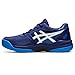 ASICS Kid's Gel-Game 8 Grade School Tennis Shoes, 7, Dive Blue/White