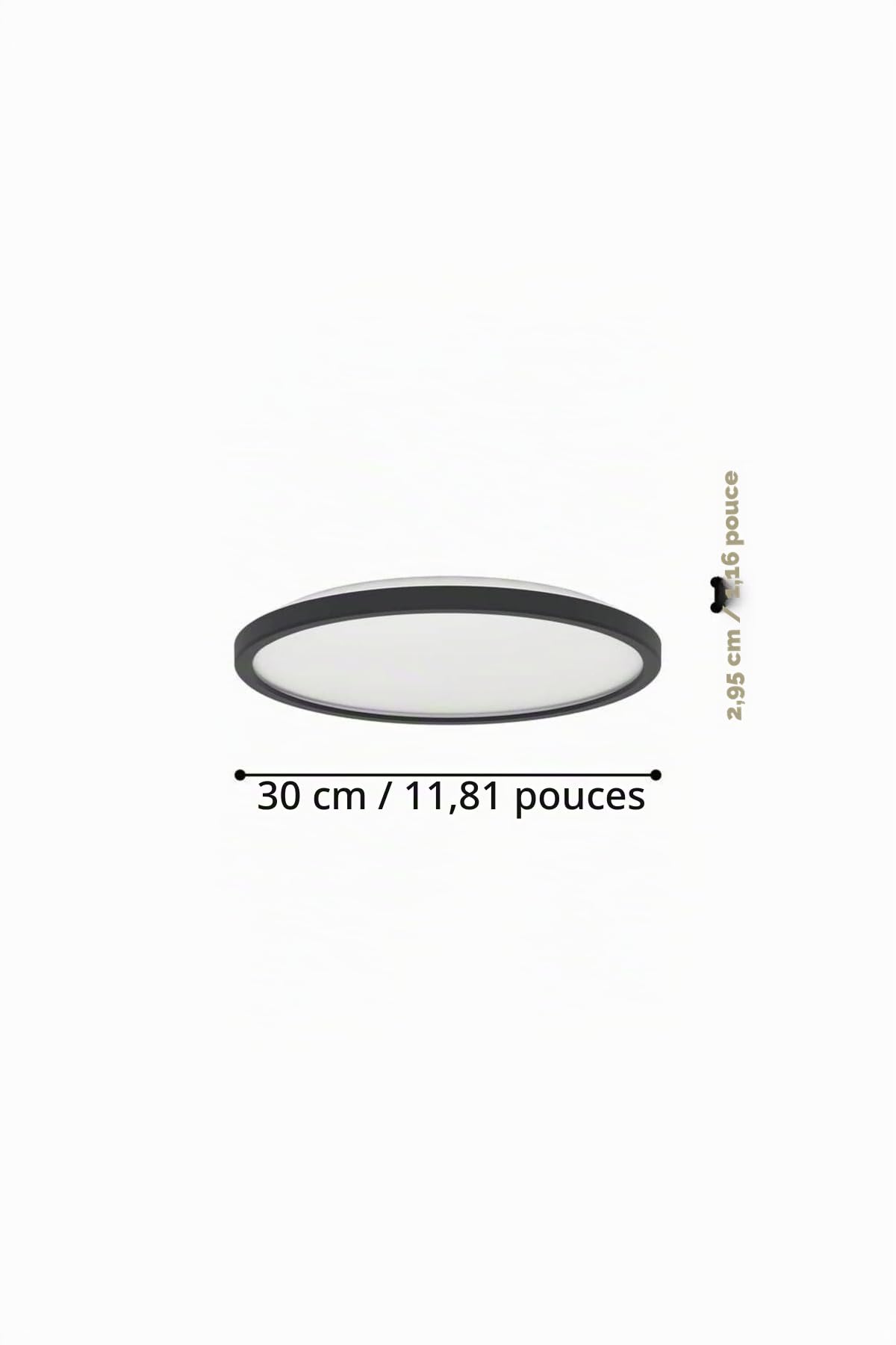 Eglo connect.z Smart Home Plafonnier LED de salle de bain Rovito-Z, ZigBee