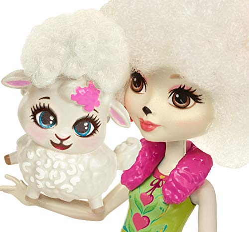 Mattel Enchantimals FNH25 Schafmädchen Lorna Lamb Puppe – Bild 4