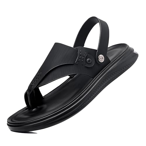 Men's Casual Foot Correction Sandals,Summer Outdoor Plantar Fasciitis Slippers,Comfortable Ring Toe Bunion Beach Flip Flops For Hallux Valgus