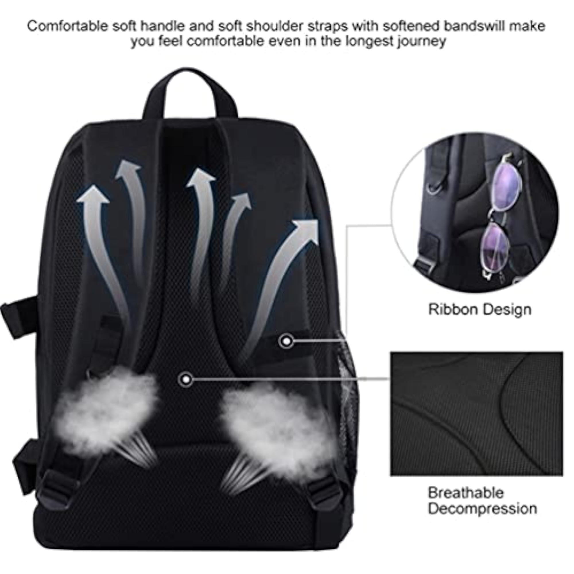 Camera Backpack Case Outdoor Camping Travel Waterproof Bag