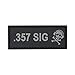 G-CODE Caliber Patch - Grey on Black - (.357 SIG)