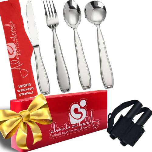 Weighted Utensils with Universal Cuff