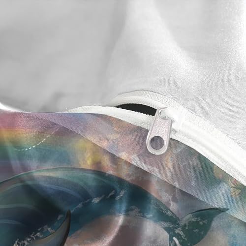 Linge de lit résistant renard effet 3D en textile confortable et haute définition - 8