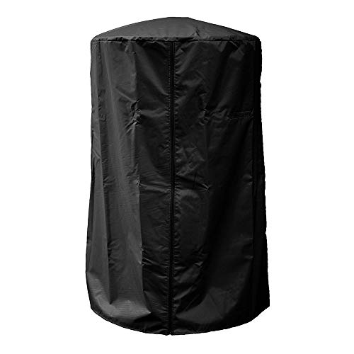 Uranbee Outdoor Garden Heater Cover Round 210D Oxford Waterproof Stand Up Patio Heater with Table Cover Fire Pit Cover 24