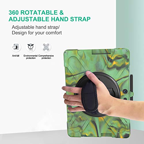 Coque pour Microsoft Surface Pro X antichoc et robuste avec béquille rotative