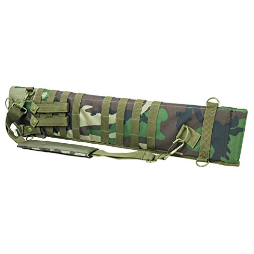 NC Star CVSCB2917WC Ncstar, Tactical Shotgun Scabbard, Woodland Camo,Medium
