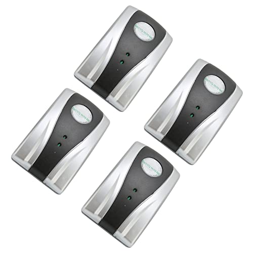 4 Uds Caja Eléctrica Inteligente Ahorro de Energía 30000W Ahorro de Energía Automático Ahorro de Energía Inteligente para el Hogar para TV 90-250V (Enchufe Europeo)