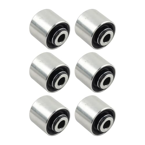 MUCO New Suspension Lower Rear Control Arm Knuckle Bushing Kit 540-168 for Jeep Cherokee 2014 1516 17 18 19 20 2021 Steering Knuckle Bushings 6pcS