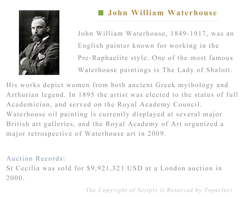 Peintures sur toile John William Waterhouse pour mur vide - 2