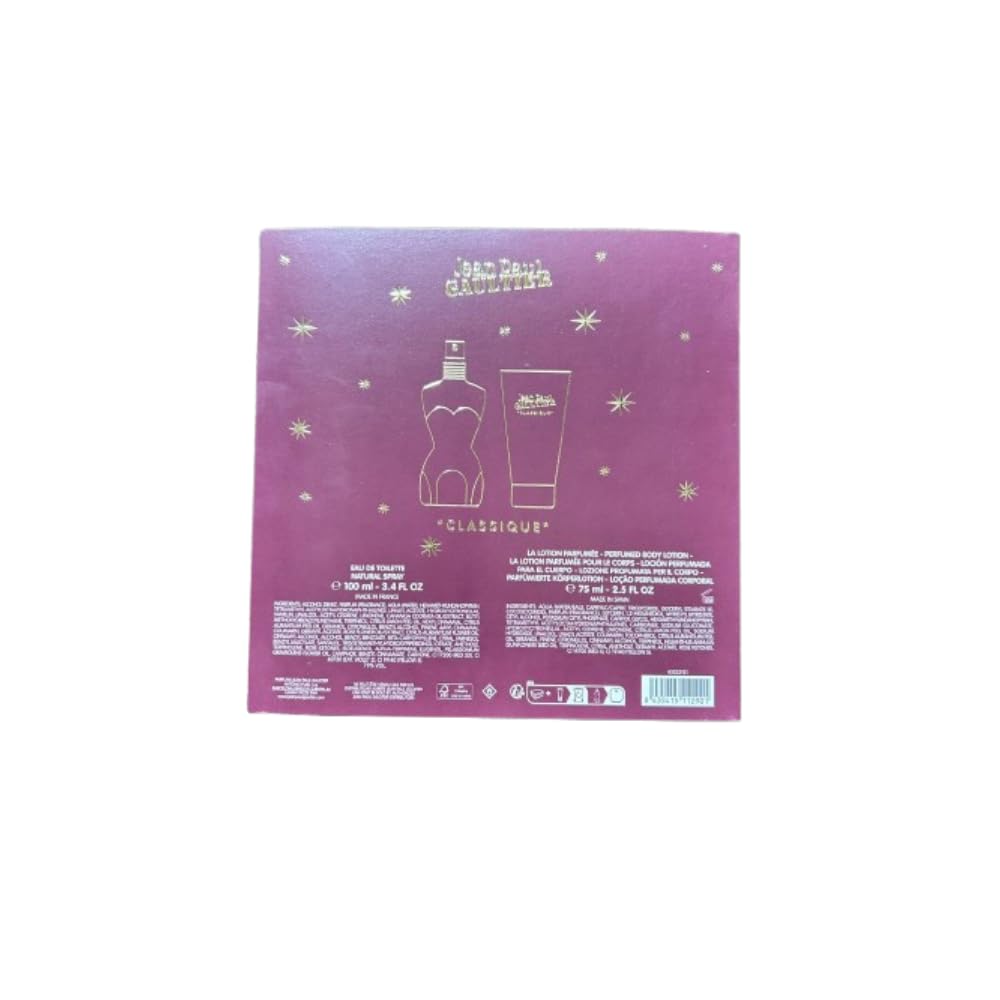 Set Classique Edt 100Ml Body 75MlMini 6Ml Cura della persona e salute