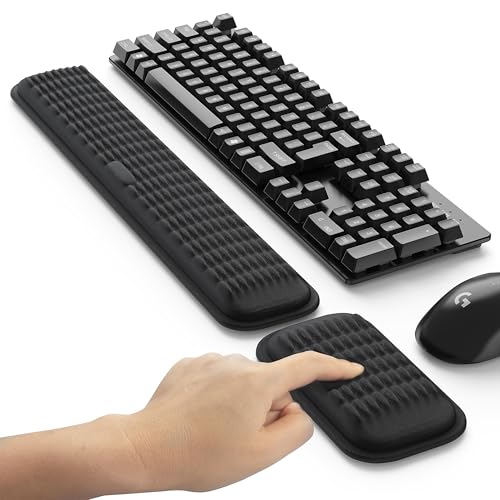 MEKASS Ergonomic Wrist Rest for Keyboard and Mo...