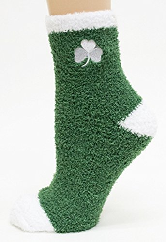 Image of St Patricks Day Irish Fuzzy Socks