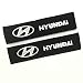 QZS Car Brand Seat Belt Shoulder Pads Strap Covers Cushion 1 Pair for Hyundai Car