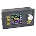 DROK DC Buck Converter Adjustable Color LCD Display, 6-55V to 0-50V 5A Step Down Converter Voltage Regulator Power Supply