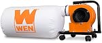 WEN DC3401 5,7-Amp 660 CFM Collecteur de poussières avec 12-Gallon Sac et mur en option, noir