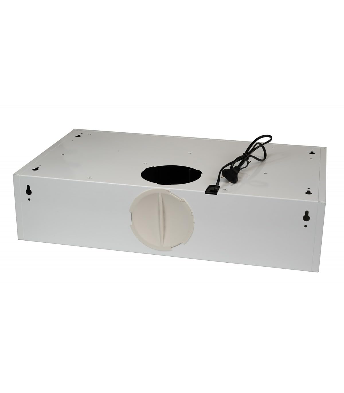 BELDEKO Hotte Casquette 60 cm Blanc 240 m3/h + 2 Filtres - Marque Française